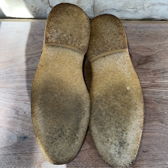 J&M 1850 Howell Mens Brown Sheepskin Oxford Johnston & Murphy Size 8.5M - Picture 8 of 11